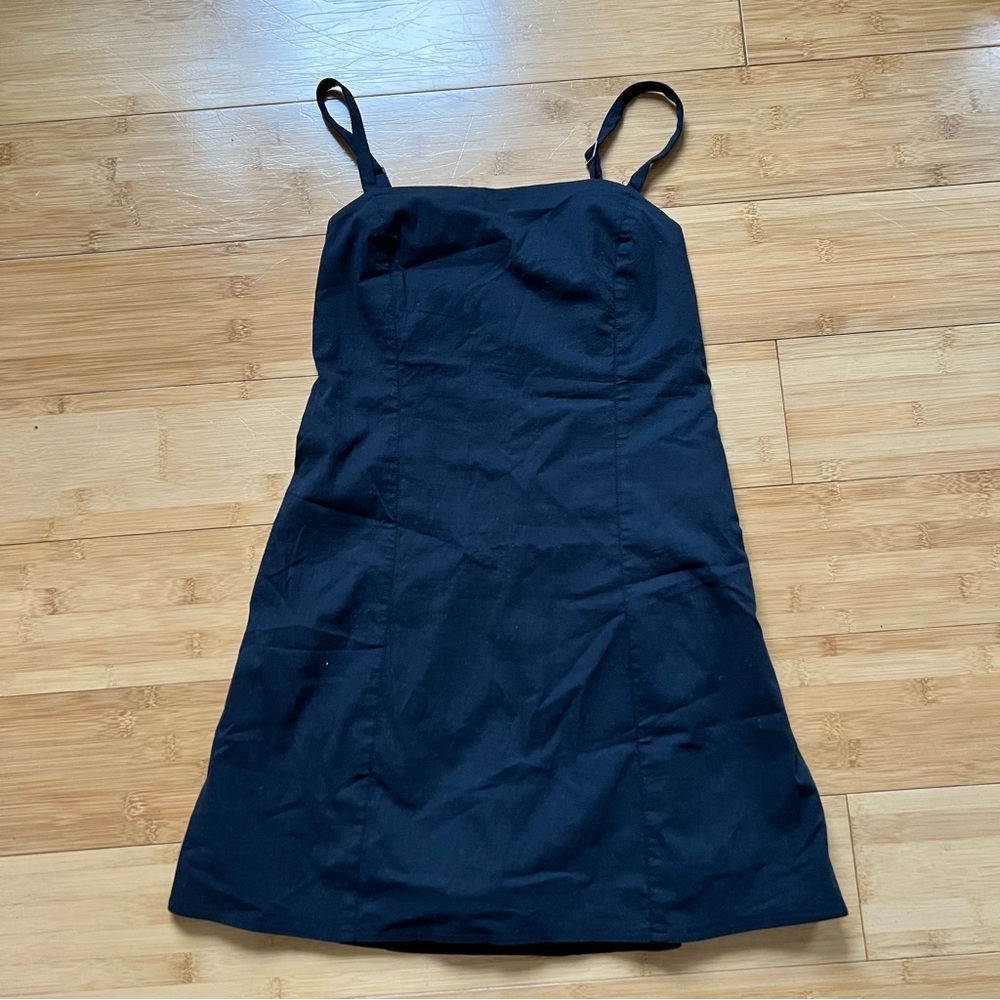 A&F Linen Blend Skort Dress